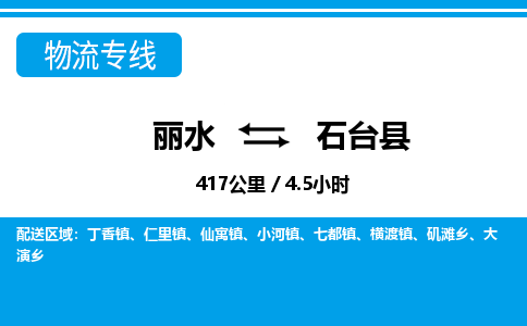 麗水到石臺(tái)縣物流專(zhuān)線-麗水至石臺(tái)縣貨運(yùn)公司