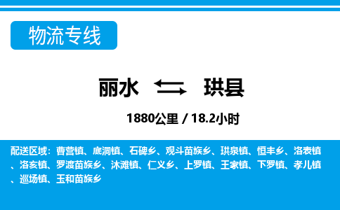 麗水到珙縣物流專(zhuān)線(xiàn)-麗水至珙縣貨運(yùn)公司