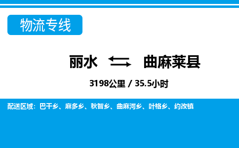 麗水到曲麻萊縣物流專(zhuān)線-麗水至曲麻萊縣貨運(yùn)公司